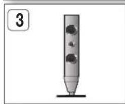 SAMSUNG HT-D453HK - Installing the Speakers on the Half Tallboy - 2