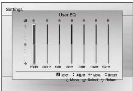 SAMSUNG HT-D453HK - User EQ - 1