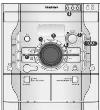 SAMSUNG MAX-X56 - Verification ou changement de la programmation des pistes du CD - 1