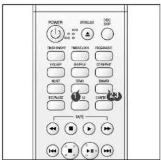 SAMSUNG MAX-X56 - Fonction DEMO/VEILLEUSE - 1