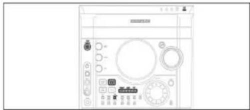 Technical diagram of a control panel with labeled buttons and gauges, likely for industrial or electrical equipment design.