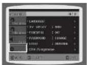 SAMSUNG MAX-DA76 - Configuration du contrôle parental (Niveau de classement) - 2