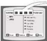 SAMSUNG MAX-DA76 - Pour lire un fichier sur l'écran du menu USB, - 1