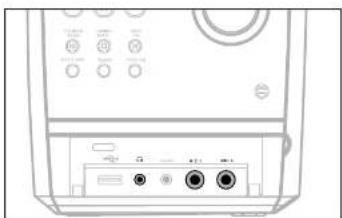 SAMSUNG MAX-DA76 - Branchement d'un casque/microphone - 2