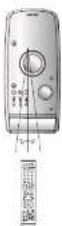 SAMSUNG MAX-DA76 - Gamme de fonctionnement de la télécommande - 1
