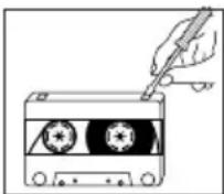 SAMSUNG MX-C630D - Précautions à prendre avec les cassettes audio - 2