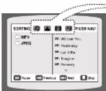 SAMSUNG MAX-DA75 - Pour lire un fichier sur l'écran du menu USB, - 1