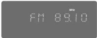 SAMSUNG MAX-DG89T - Exemple : Préréglage de la station FM 89.10 en mémoire - 2