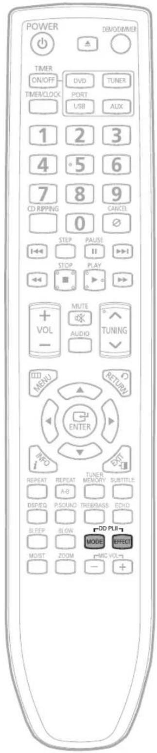 SAMSUNG MAX-DG89T - Effet Dolby Pro Logic II - 1