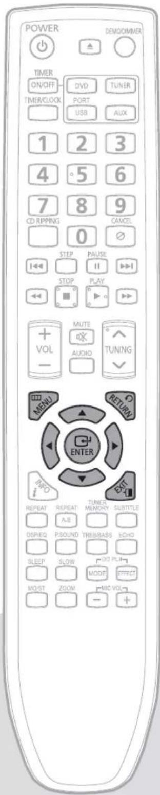 SAMSUNG MAX-DG89T - Réglage de la qualité audio - 1