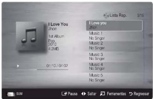 SAMSUNG UE37C6530UW - Reproduzir música - 1