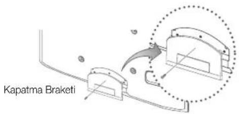 SAMSUNG UE37C6530UW - Kapatma Braketinin Montaji - 1