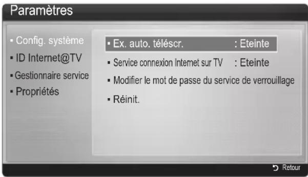 SAMSUNG UE37C6530UW - Paramètres - 1