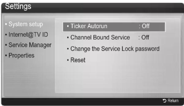 SAMSUNG UE37C6530UW - Settings - 1