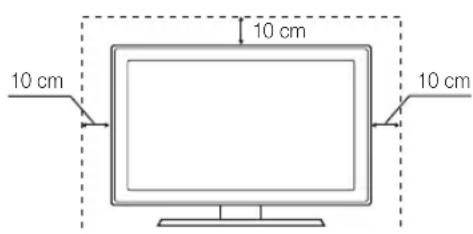 SAMSUNG UE37C6530UW - Kurulum Alanının Sabitlenmesi - 1