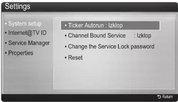 SAMSUNG UE37C6530UW - Settings - 1