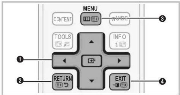 SAMSUNG UE37C6530UW - Navigation dans les menus - 1