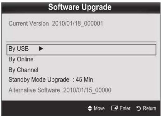 SAMSUNG UE37C6530UW - Software Upgrade - 1