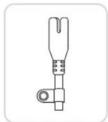 SAMSUNG UE37C6530UW - Montaje del cable de alimentación - 2
