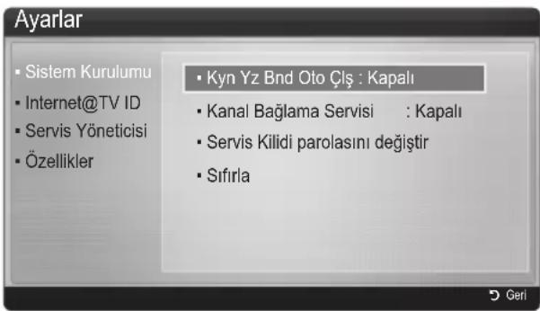 SAMSUNG UE37C6530UW - Ayarlar - 1