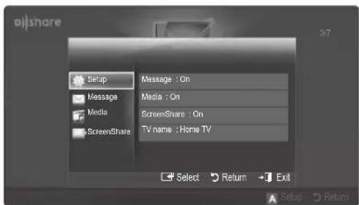 SAMSUNG UE37C6530UW - Setup - 1