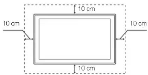 SAMSUNG UE37C6530UW - Kurulum Alanının Sabitlenmesi - 2
