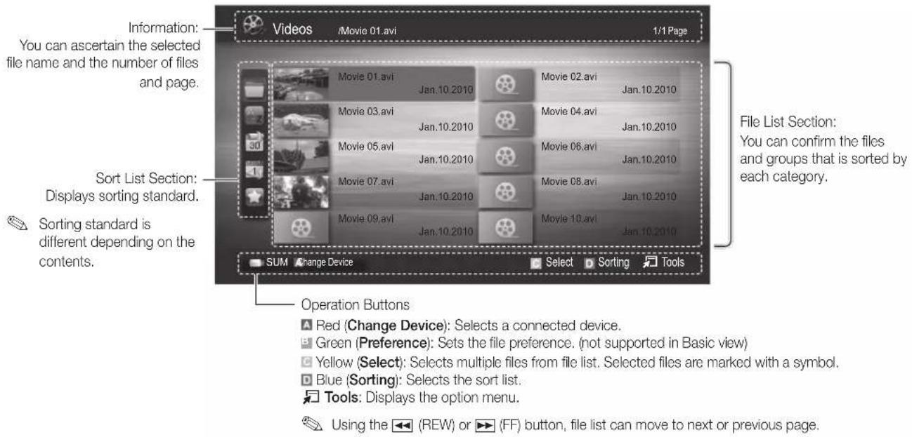 SAMSUNG UE37C6530UW - Screen Display - 1