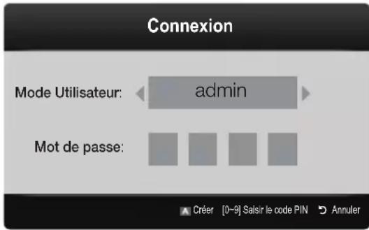 SAMSUNG UE37C6530UW - Connexion au compte - 1