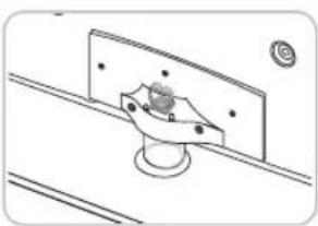 SAMSUNG UE40D6540UQ - Installation du support du serre-câble - 1