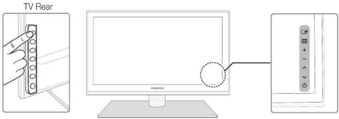 SAMSUNG UE40D6540UQ - Viewing the Control Panel - 1