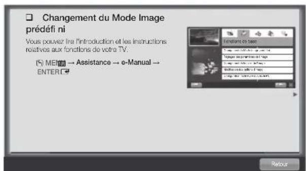 SAMSUNG UE40D6540UQ - Utilisation de l'aide - 1