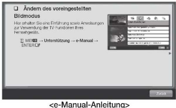 SAMSUNG UE40D6540UQ - Verwenden der Hilfe - 1