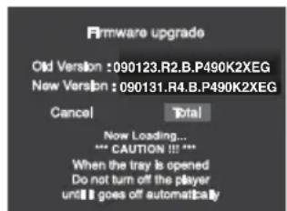SAMSUNG DVD-P290K - Upgrade procedure - 2
