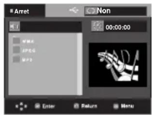 SAMSUNG DVD-P290K - Utilisation de la fonctionnalité USBHOST (HÔTE USB) - 2