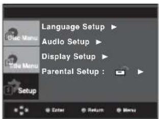 SAMSUNG DVD-P290K - Changing the Password - 1