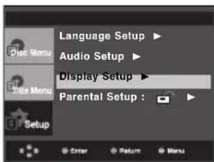 SAMSUNG DVD-P290K - Setting Up the Display Options - 1