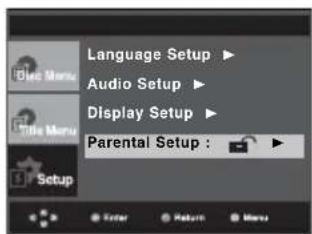 SAMSUNG DVD-P290K - Changing the Password - 2