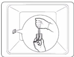SAMSUNG NV7B5775XDK - Luz lateral del horno - 1