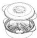 SAMSUNG ME9114ST - USING THE AUTO STEAM COOK BUTTON (MW9114ST, ME9114ST ONLY) - 6