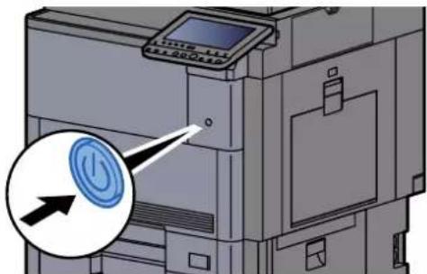 KYOCERA TASKalfa 7002i - Mise hors tension - 1