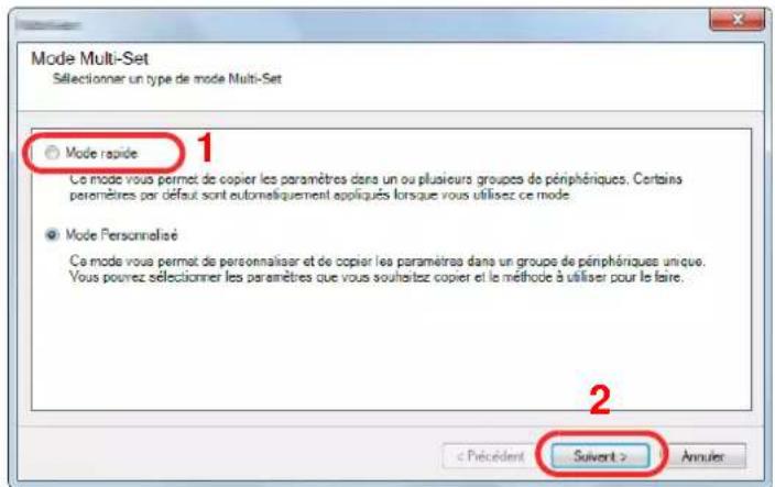 KYOCERA TASKalfa 7002i - Inscription des données du carnet d'adresses sur la machine - 2