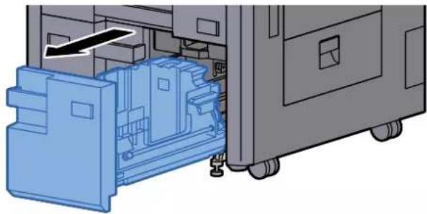 KYOCERA TASKalfa 7002i - Sortir entièrement le magasin de la machine. - 1