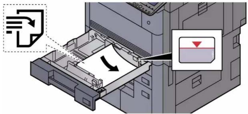 KYOCERA TASKalfa 7002i - Régler le guide de la longueur du papier jusqu'au format de papier désiré. - 5
