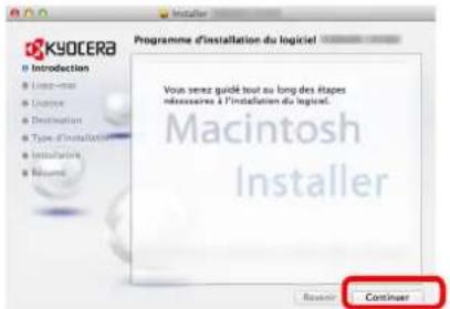 KYOCERA TASKalfa 8002i - Installer le pilote d'imprimante. - 1