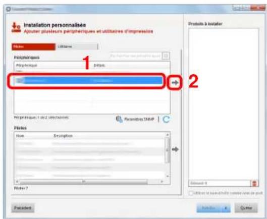 KYOCERA TASKalfa 8002i - Installer le logiciel. - 1