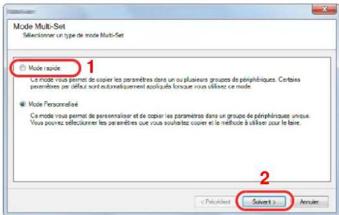 KYOCERA TASKalfa 8002i - Inscription des données du carnet d'adresses sur la machine - 2