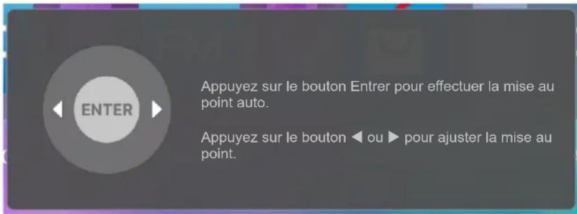 OPTOMA ML1080 - Mise au point - 1