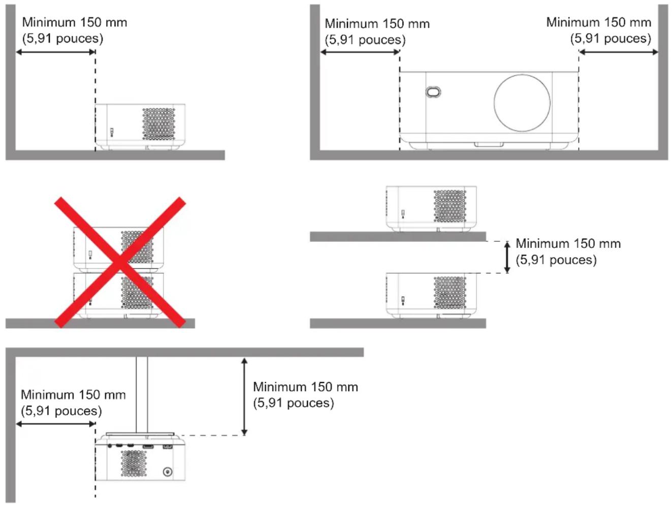 OPTOMA ML1080 - CONFIGURATION ET INSTALLATION - 1