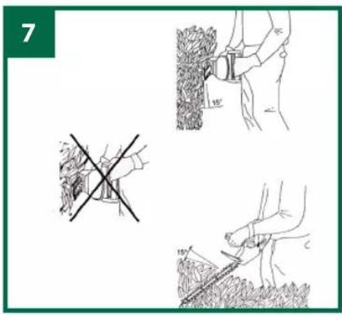 Gardenline GLAH 18 Li - Arbeitshinweise - 1