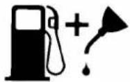 Hurricane BHS 22-24/55 - - SIMBOLOS DE COMBUSTIBLE Y LUBRICACION - 1